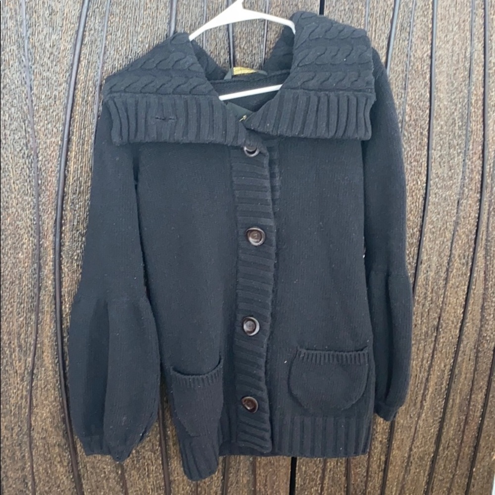 Mackage balloon sleeve wool sweater